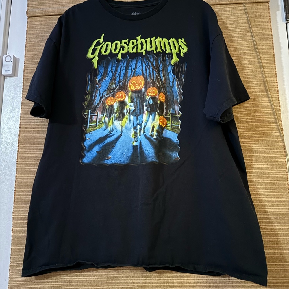 Goosebumps Black Graphic Tee - Short Sleeve